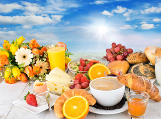 Guten Morgen: Einladung zu leckerem Frühstück oder Brunch in der Natur :)