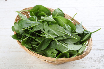 Spinach leaves