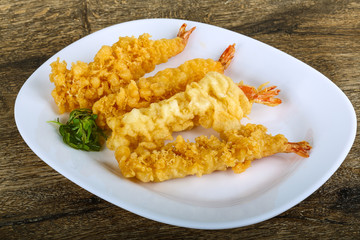 Prawn tempura