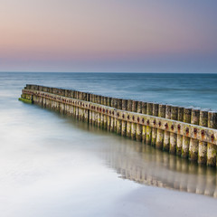 beautiful view of Polish Baltic Sea