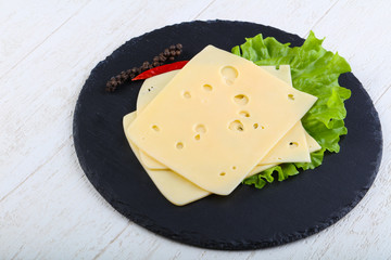 Sliced cheese