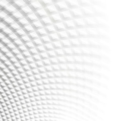 White and gray soft squares, abstract perspective background.
