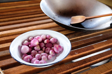 shallot is ingredient of thai food