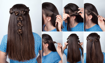 twisted hairstyle tutorial for long hair