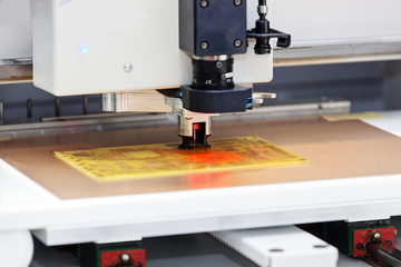 Production line of microchips