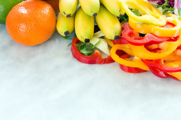 Fruit and vegetable borders Fruit and vegetable borders