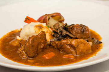 Lamb Shank in Gravy