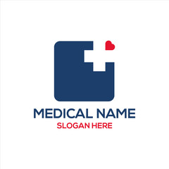 Hospital and Health Care Logo Vector