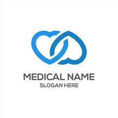 Hospital and Health Care Logo Vector