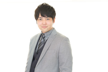 笑顔のビジネスマン