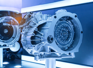 car engine section