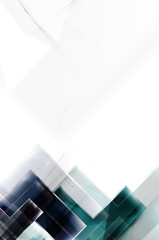 Arrows and triangles background