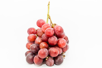 Bunch of red grapes