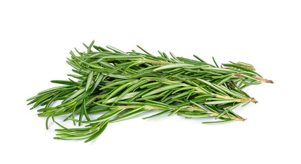 rosemary isolated on the white background