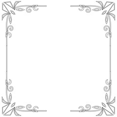 patterned frame for your design