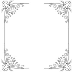 patterned frame for your design