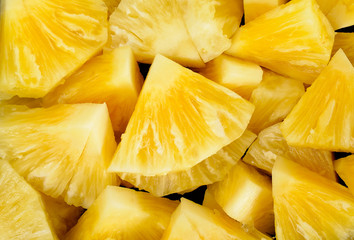 Slice of pineapple