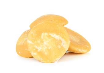 coconut sugar isolated on the white background