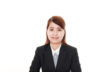 笑顔のビジネスウーマン