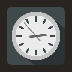 Watch icon, flat style