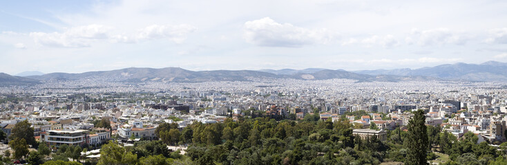 View of Athens from Acropolis