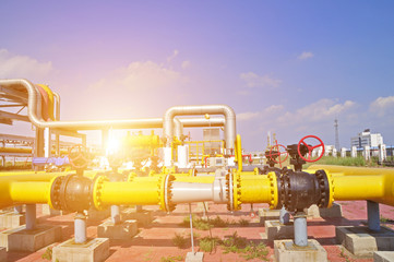 The pipe and valve oil fields