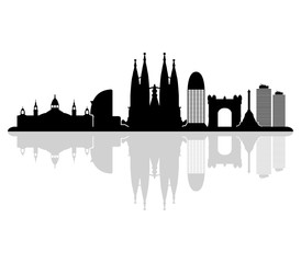 barcelona skyline