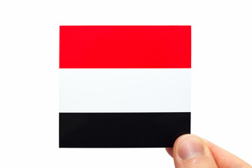 イエメンの国旗イメージ