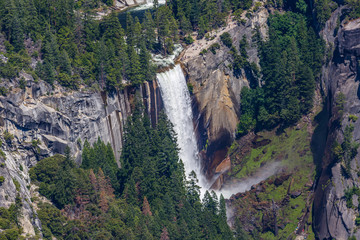 Verdal Fall with Mist trail