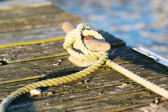 Rope On Jetty