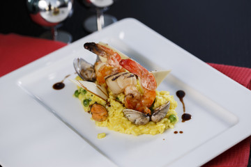 lobster with saffron