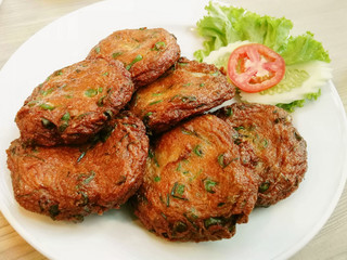 Fish Cake in Thai Style