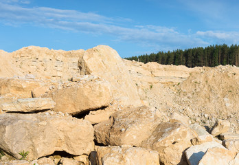 limestone in the development of rock
