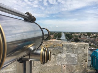 longue vue sur le canal du midi