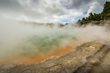 Wai-O-Tapu near Rotorua, New Zealand
