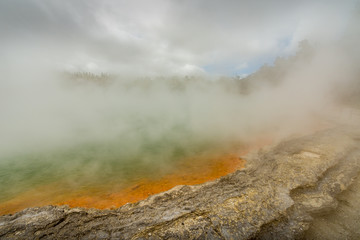 Wai-O-Tapu near Rotorua, New Zealand