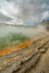 Wai-O-Tapu near Rotorua, New Zealand