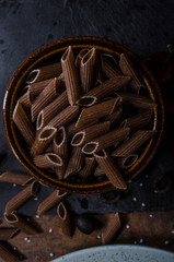 Whole grain pasta