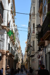 Altstadt Cadiz Straßenzug 3