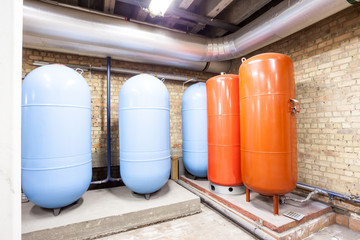 five expansion boilers