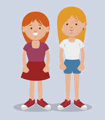 happy girl design, vector illustration eps10 graphic 