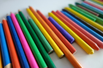 colored pencils