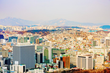 Fototapeta na wymiar View of Seoul
