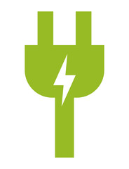 Battery icon. Energy design. vector graphic