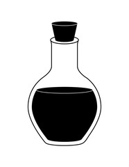 Spa center design. jar icon. vector graphic