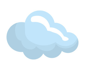 cloud  design. weather icon. vector graphic