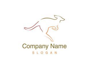 Kangaroo lines logo