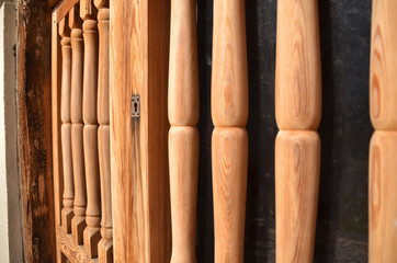 portail chapelle en bois