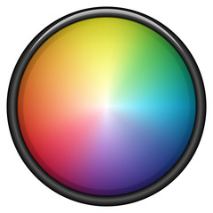 Color wheel button