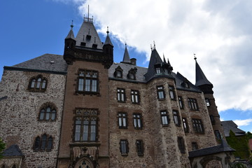 Fototapeta na wymiar Wernigerode, das Schloss
